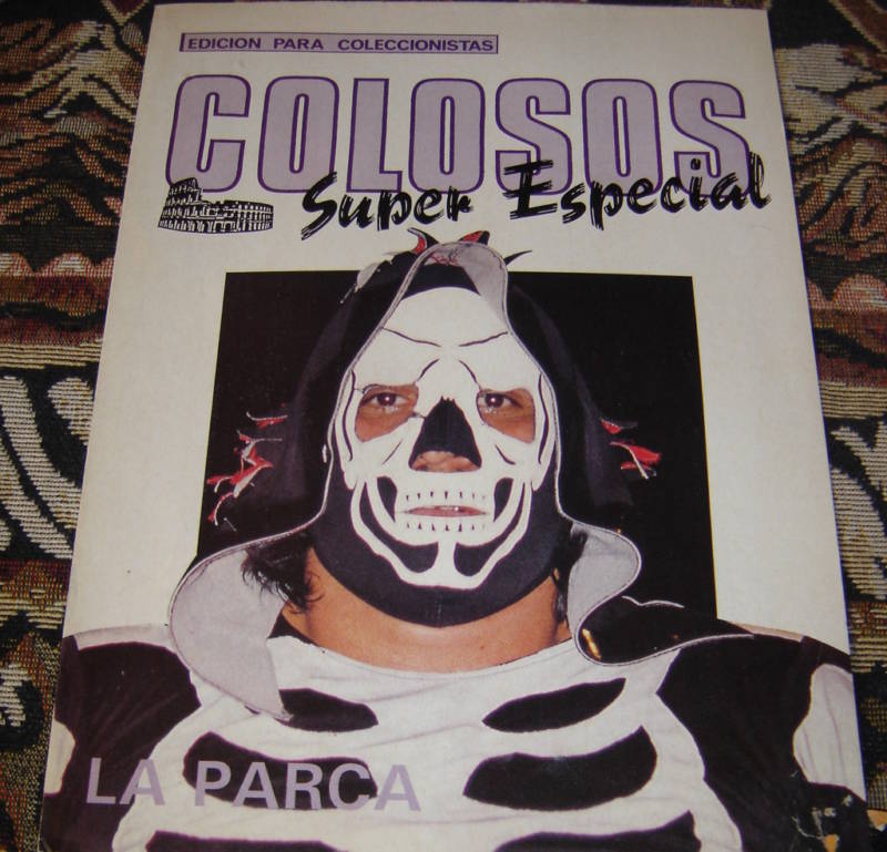 Colosos La Parca Magazine PWcatalog