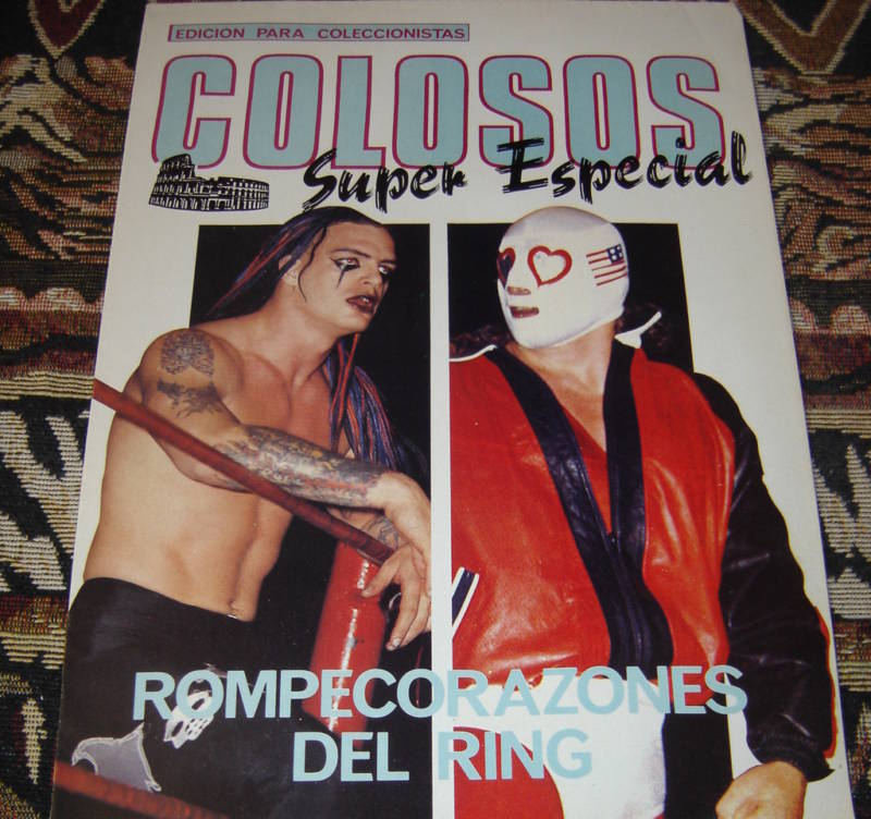 Colosos Rompecorazones del ring Magazine PWcatalog