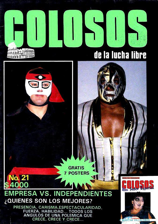 Colosos de la Lucha Libre 21 Magazine PWcatalog