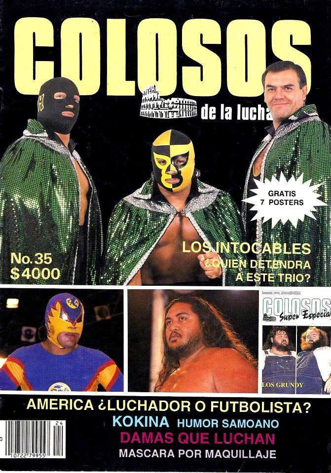 Colosos de la Lucha Libre 35 Magazine PWcatalog