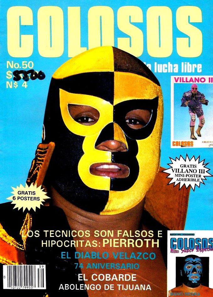 Colosos de la Lucha Libre 50 Magazine PWcatalog