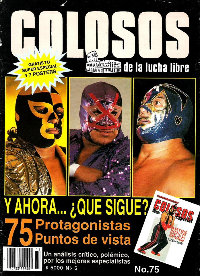 Colosos de la Lucha Libre 75 Magazine PWcatalog