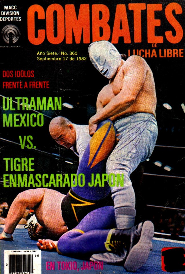 Combates de Lucha Libre 360 Magazine PWcatalog