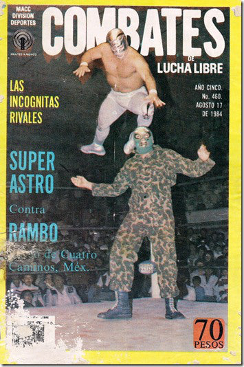 Combates de Lucha Libre 460 Magazine PWcatalog