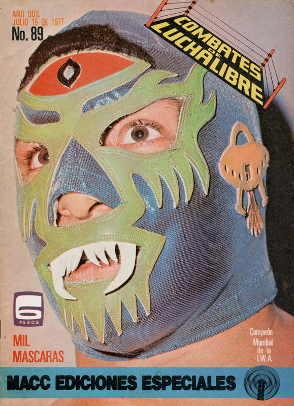 Combates de Lucha Libre 89 Magazine PWcatalog