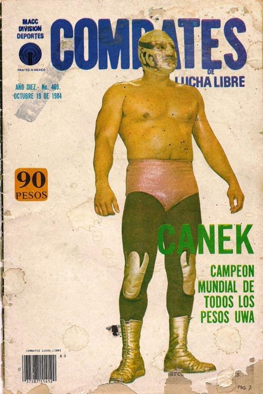 Combates de Lucha libre Volume 469 Magazine PWcatalog