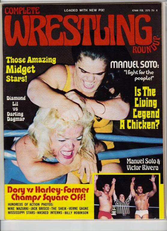 Complete Wrestling February 1975 Magazine PWcatalog