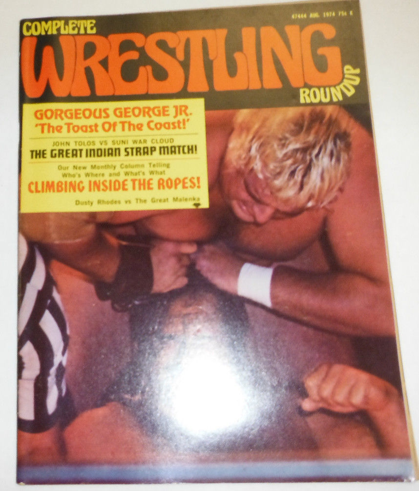 Complete Wrestling Roundup August 1974 Magazine PWcatalog
