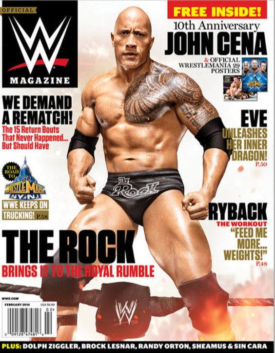 WWE Magazine February 2013 Magazine PWcatalog