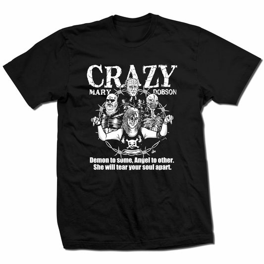 Crazy Mary Dobson Demon Angel Shirt