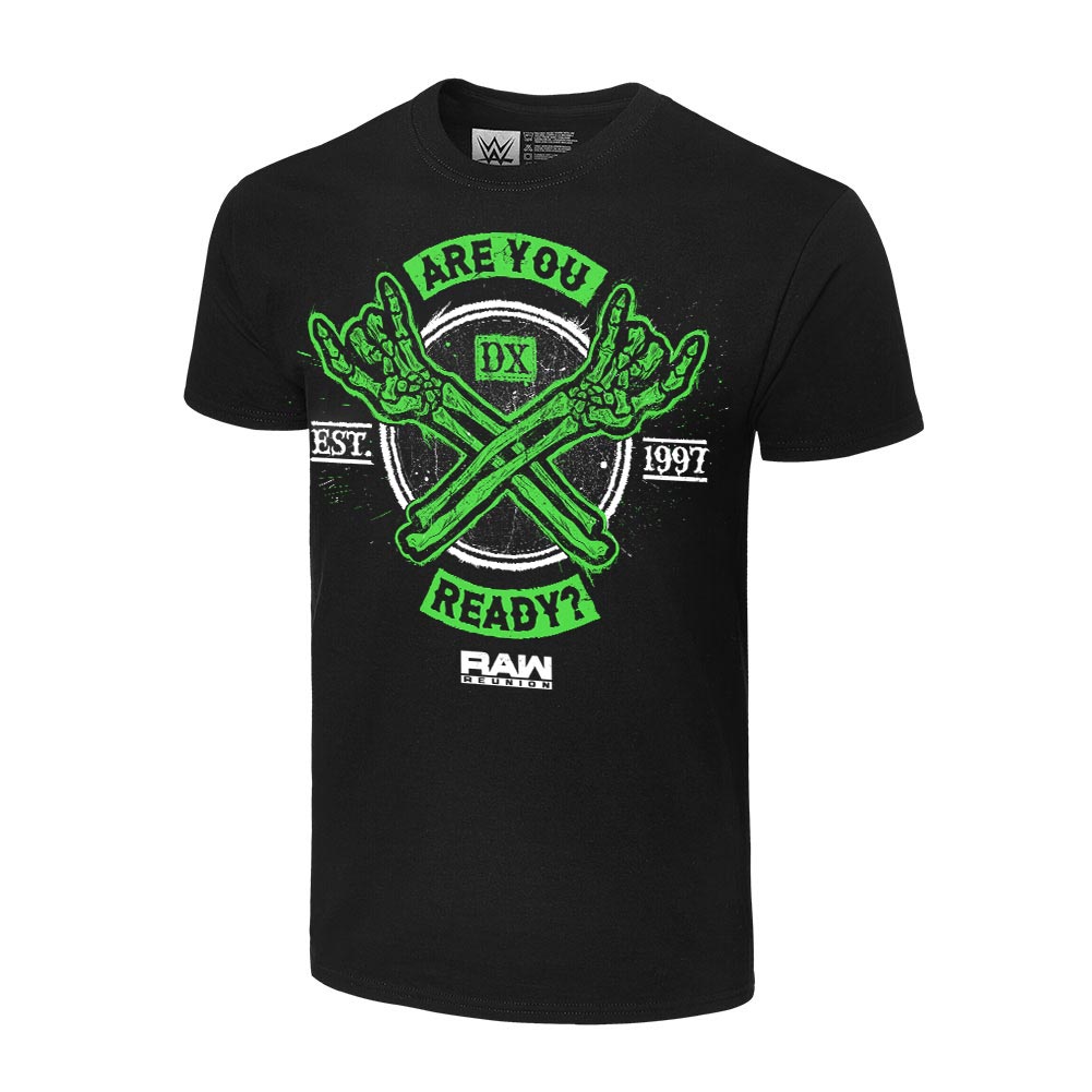D-Generation X RAW Reunion Are You Ready T-Shirt Pwcatalog