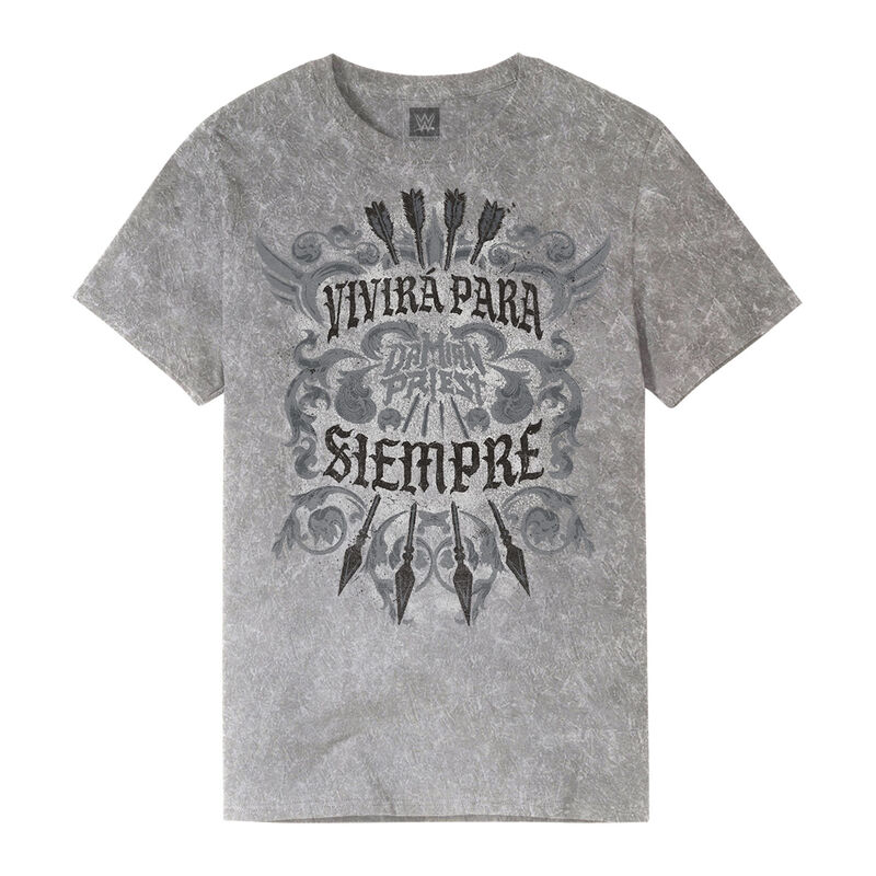 Damian Priest Para Siempre Mineral Wash T-Shirt Pwcatalog