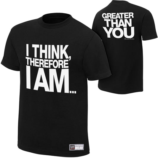 Damien Sandow I Think Therefore I Am T-Shirt Pwcatalog
