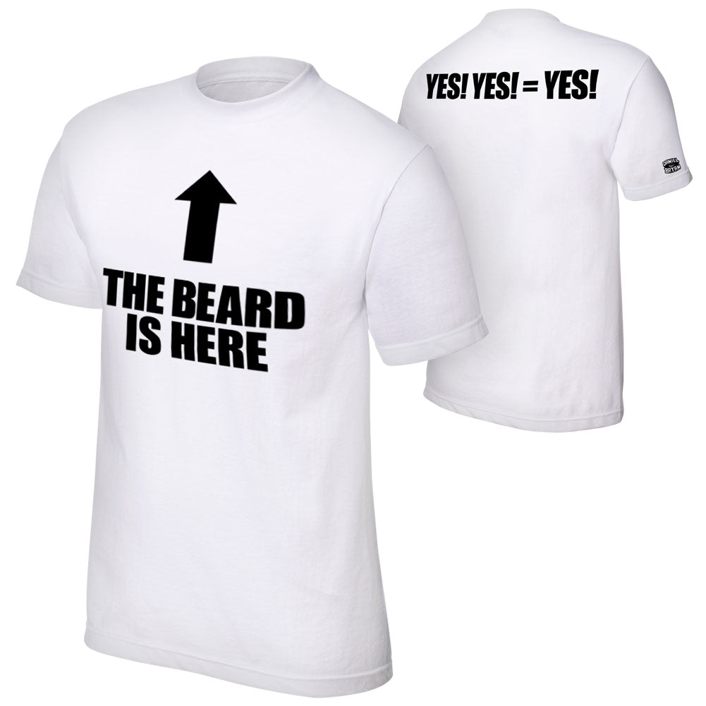 Daniel Bryan The Beard Is Here T-Shirt Pwcatalog