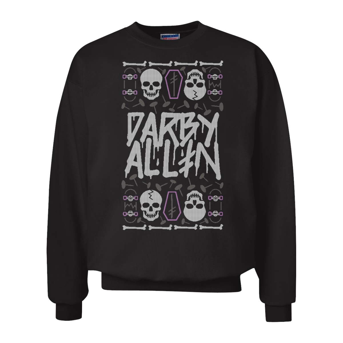 Darby Allin Underground Holiday Sweatshirt Pwcatalog