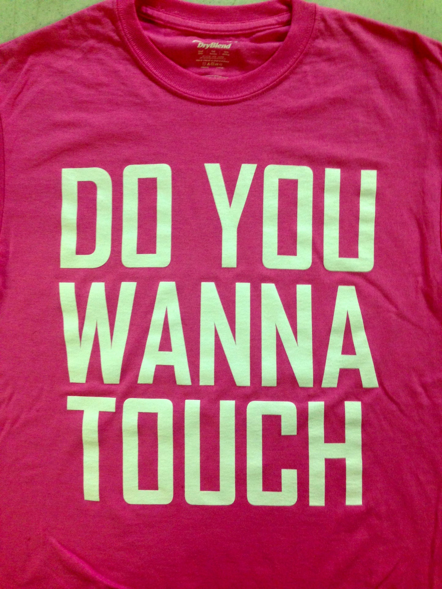 David Starr Do You Wanna Touch Pink T-Shirt Pwcatalog