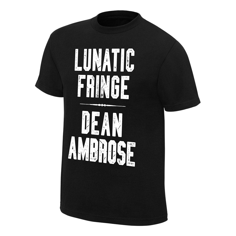 Dean Ambrose Lunatic Fringe Vintage T-Shirt Pwcatalog