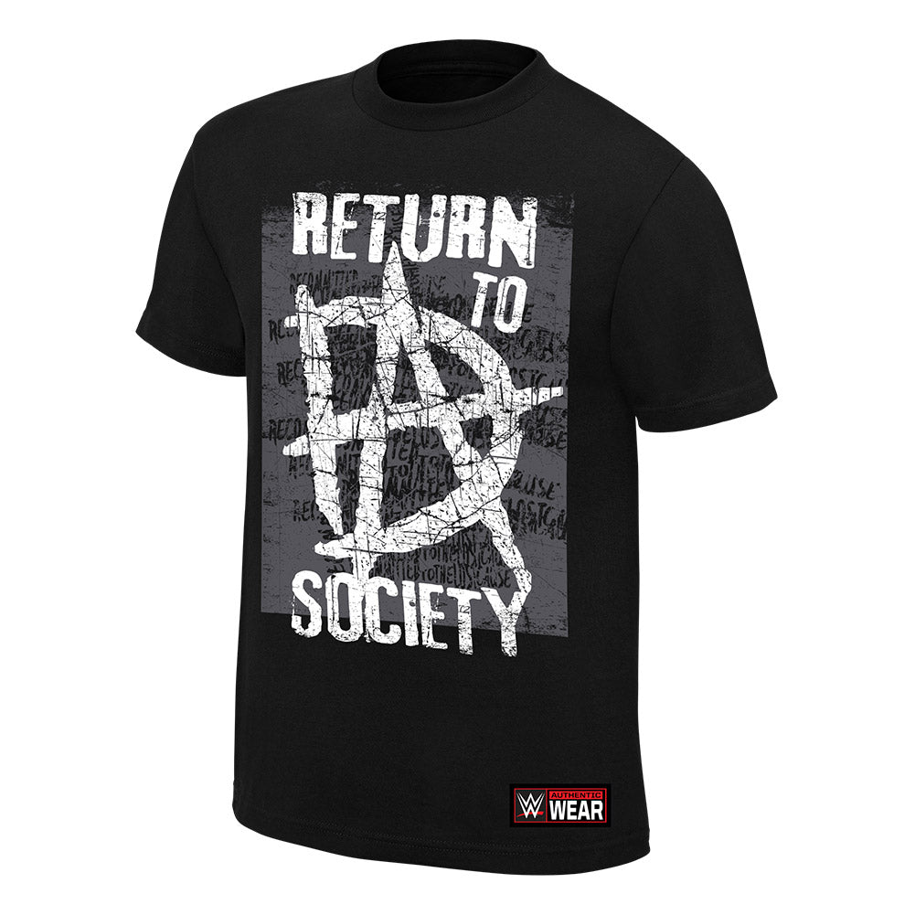 Dean Ambrose Return to Society Youth Authentic T-Shirt Pwcatalog