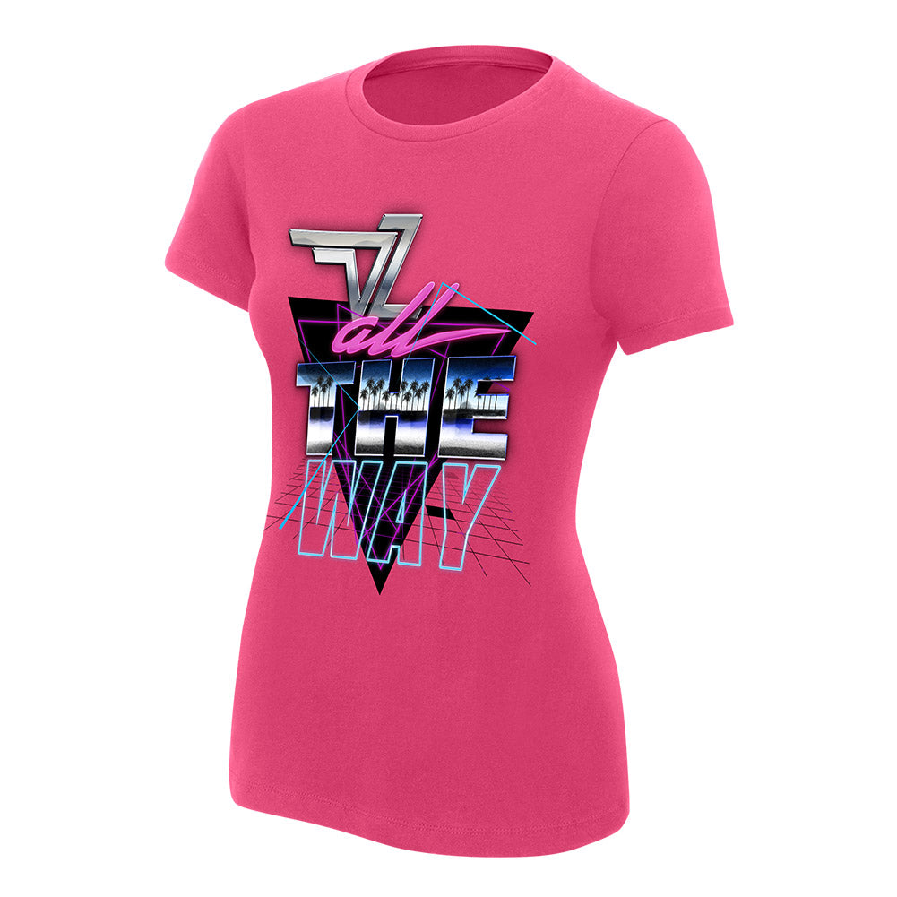 Dolph Ziggler All The Way Women's Authentic T-Shirt Pwcatalog