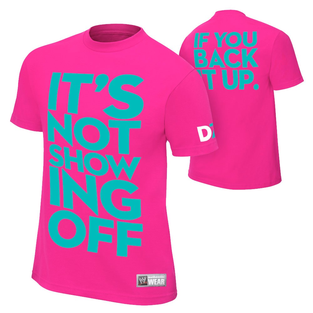 Dolph Ziggler It's Not Showing Off T-Shirt Pwcatalog