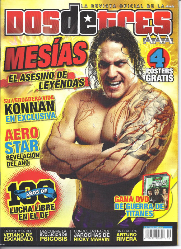 Dos de Tres September 2008 Magazine PWcatalog