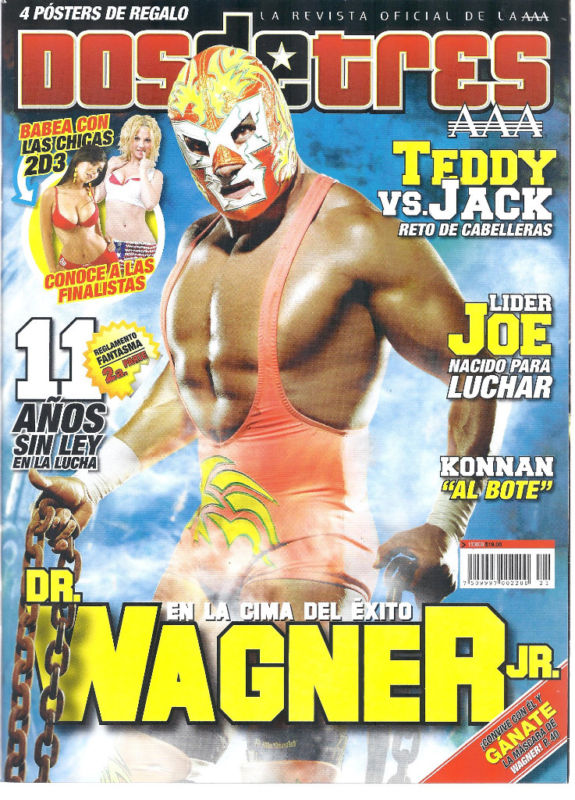 Dos de Tres August 2009 Magazine PWcatalog