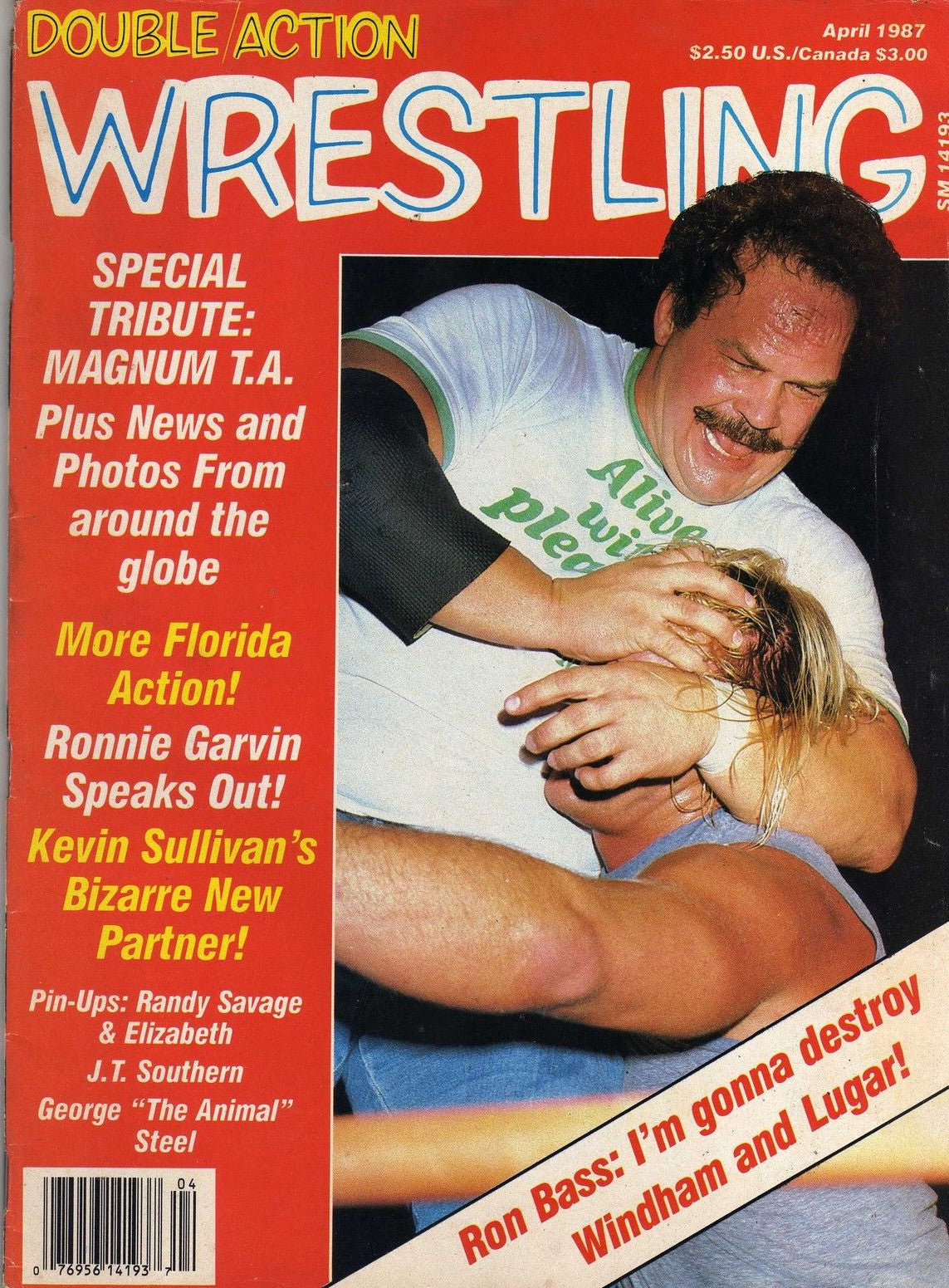 Double Action Wrestling April 1987 Magazine PWcatalog