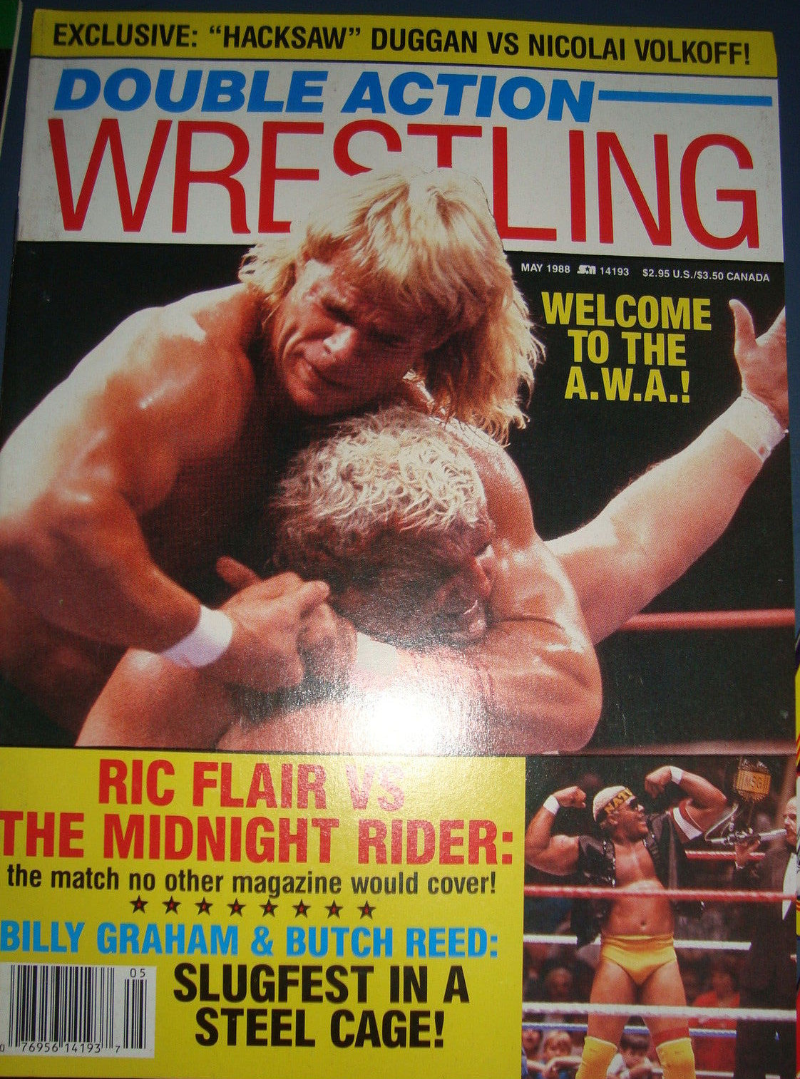Double Action Wrestling May 1988 Magazine PWcatalog