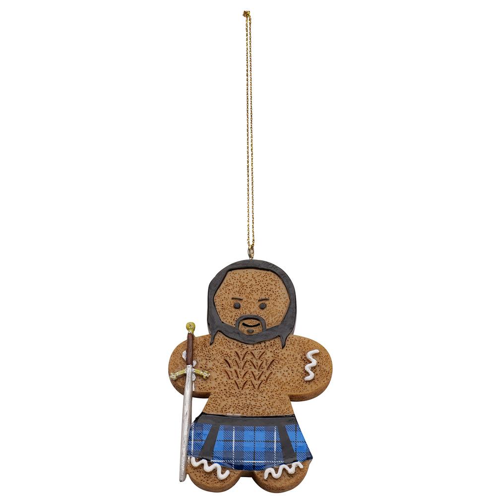 Drew McIntyre 2021 Gingerbread Ornament Pwcatalog