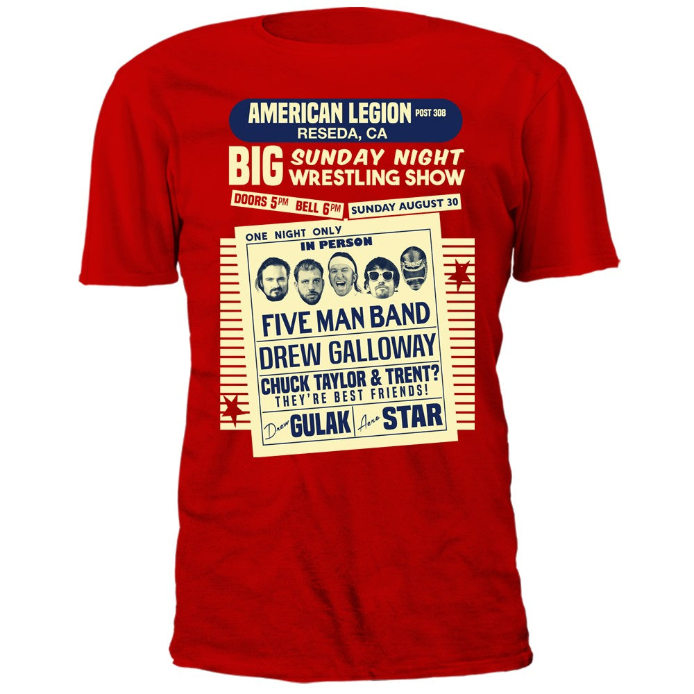 Drew McIntyre 5MB T-Shirt Pwcatalog
