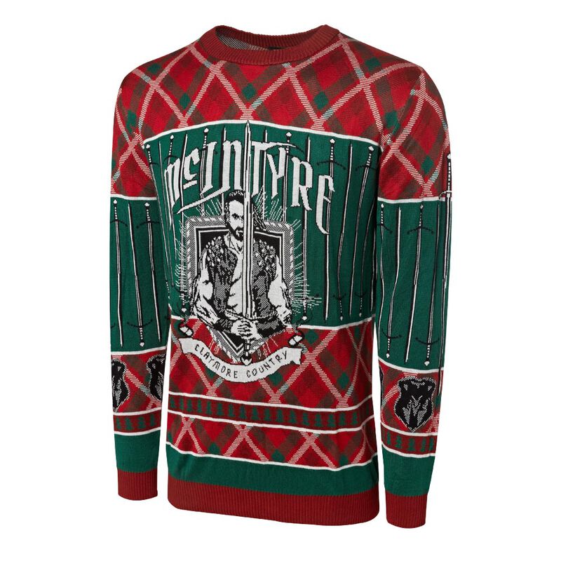 Drew McIntyre Claymore Country Ugly Holiday Sweater Pwcatalog
