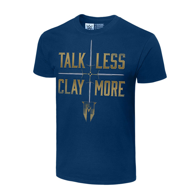 Drew McIntyre Talk Less, Clay More Authentic T-Shirt Pwcatalog