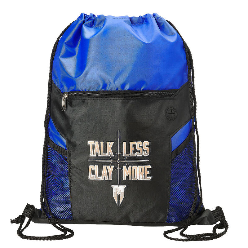 Drew McIntyre Talk Less Clay More Drawstring Bag PWcatalog