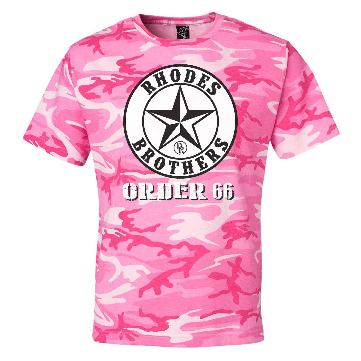 Dustin Rhodes Camo Pink T-Shirt Pwcatalog