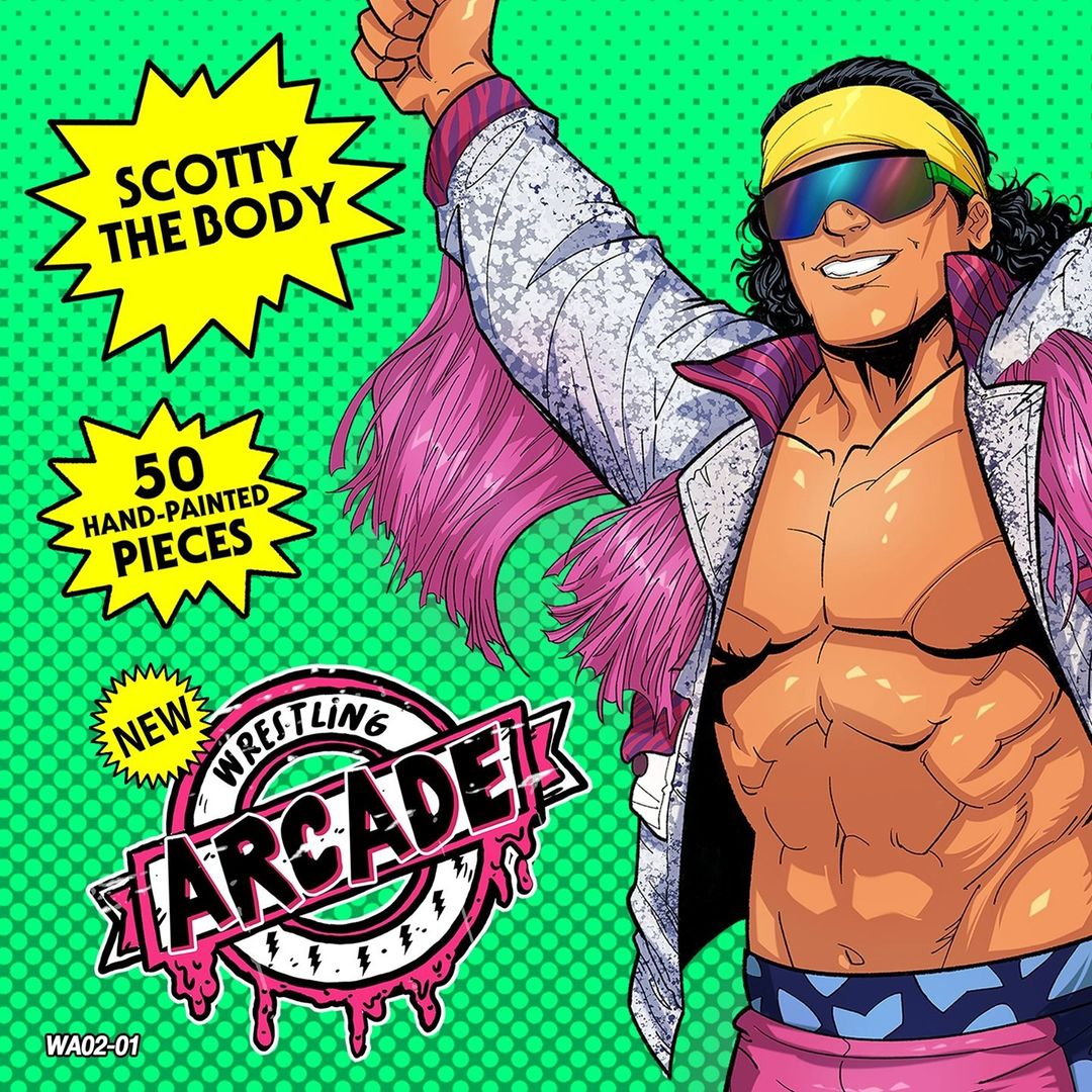 Wrestling Arcade Scotty the Body Action & Toy Figures PWcatalog