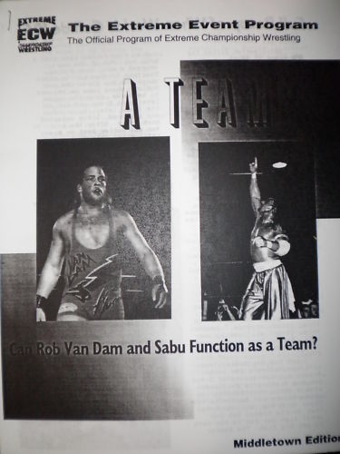 ECW Program Magazine PWcatalog