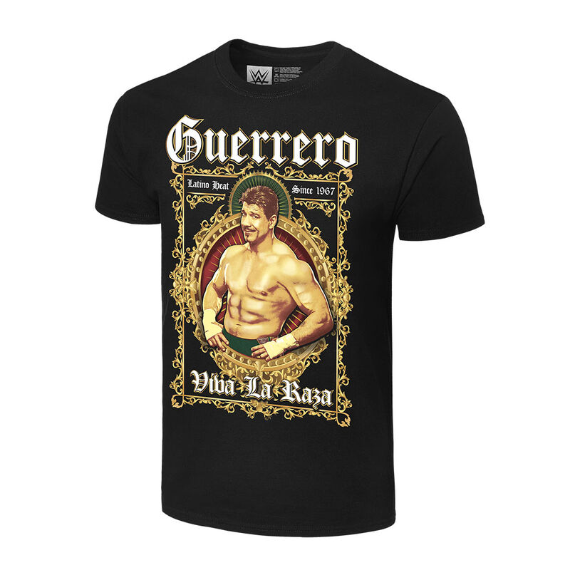 Eddie Guerrero Latino Heat Since 1967 T-Shirt Pwcatalog