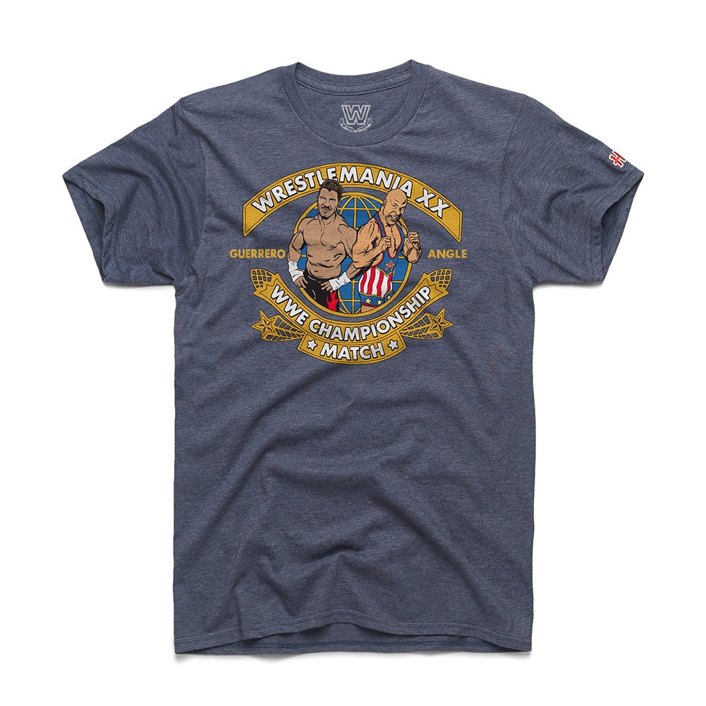Eddie Guerrero v. Kurt Angle WM20 Homage T-Shirt Pwcatalog