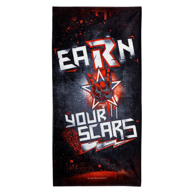 Edge Earn Your Scars 30 x 60 Beach Towel Pwcatalog