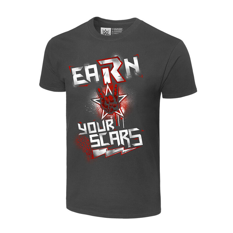 Edge Earn Your Scars Authentic T-Shirt Pwcatalog