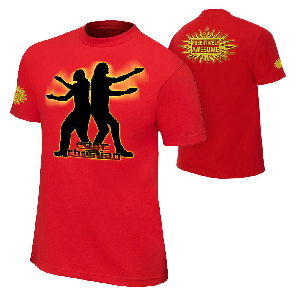 Edge and Christian Positively Awesome T-Shirt Pwcatalog