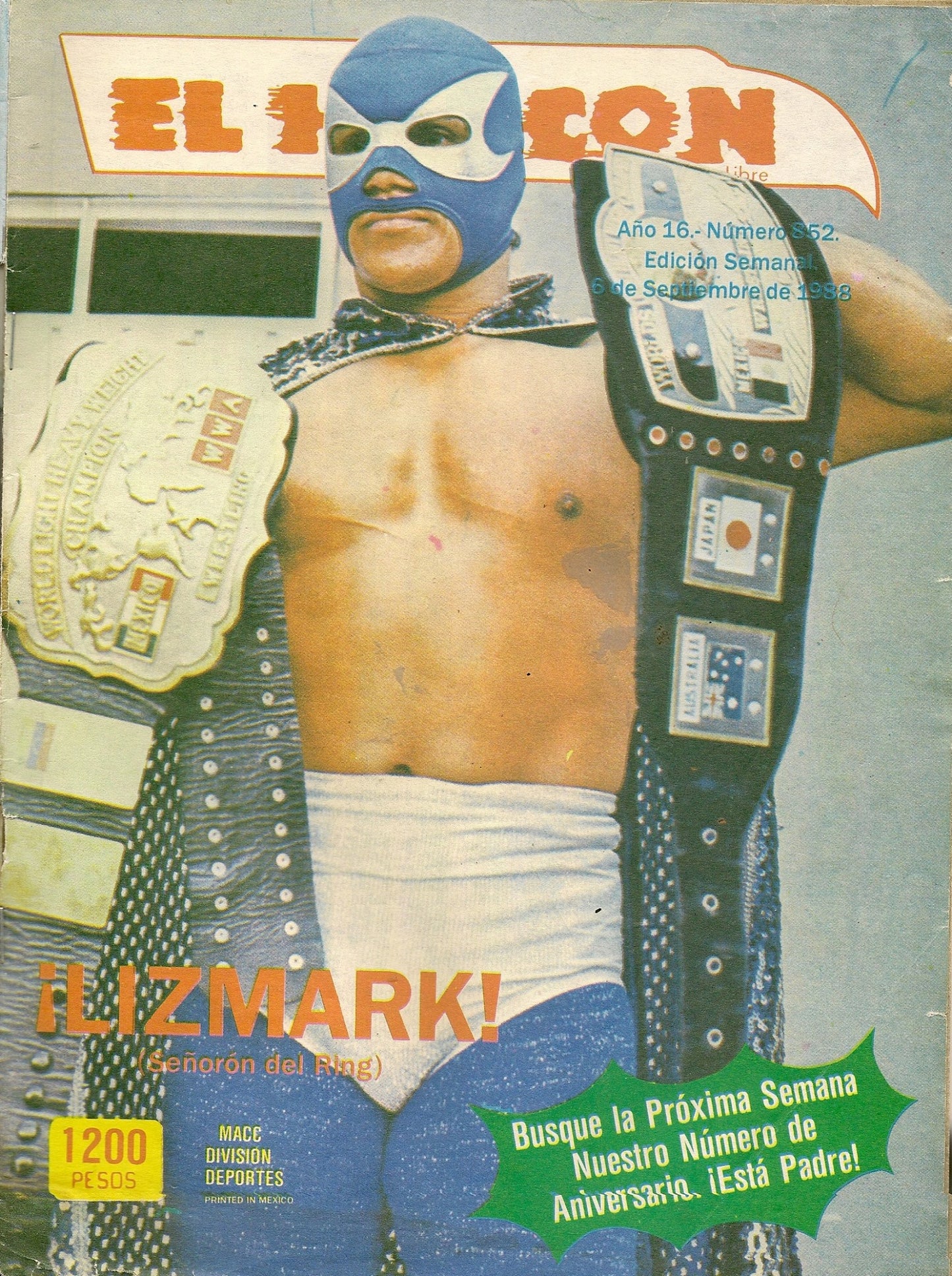 El Halcon 852 Magazine PWcatalog