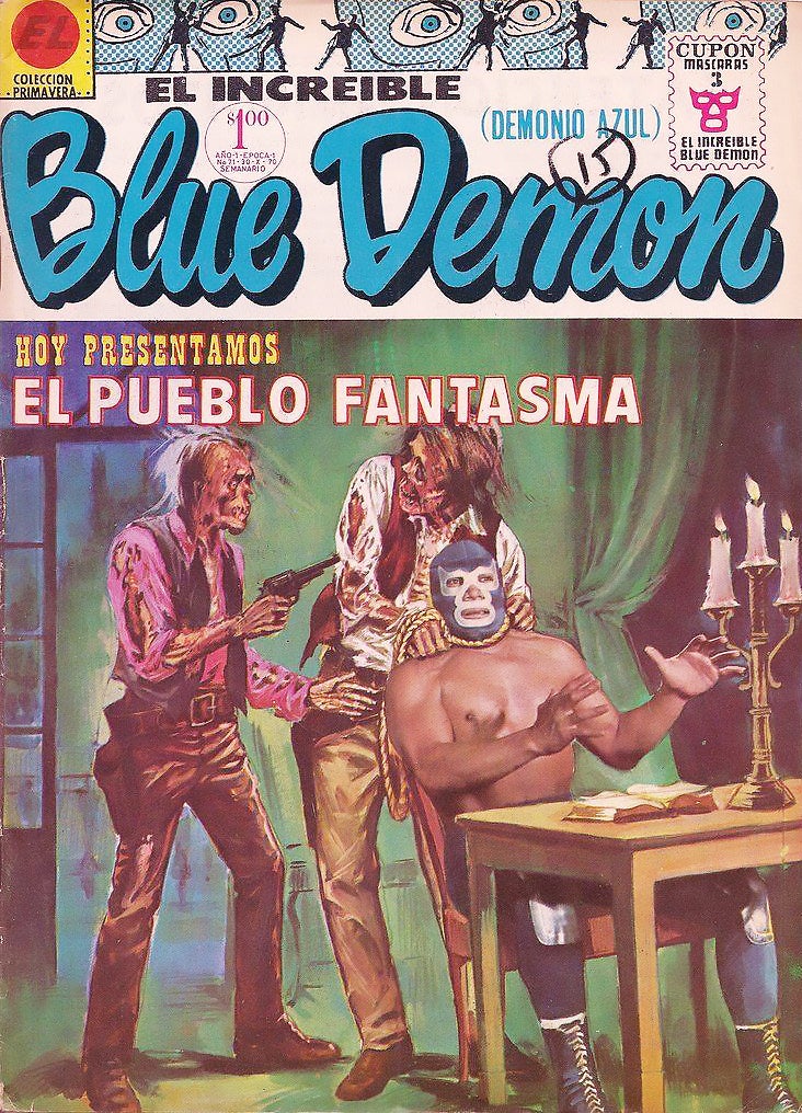 El Increible Blue Demon Magazines & Newspapers PWcatalog