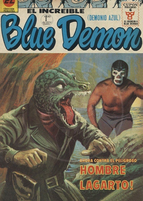 El Increible Blue Demon Magazines & Newspapers PWcatalog
