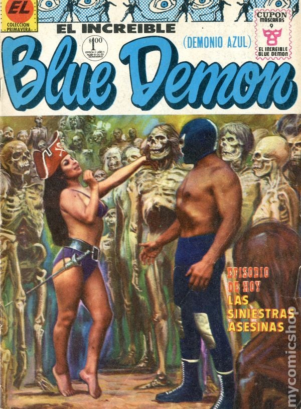 El Increible Blue Demon Magazines & Newspapers PWcatalog