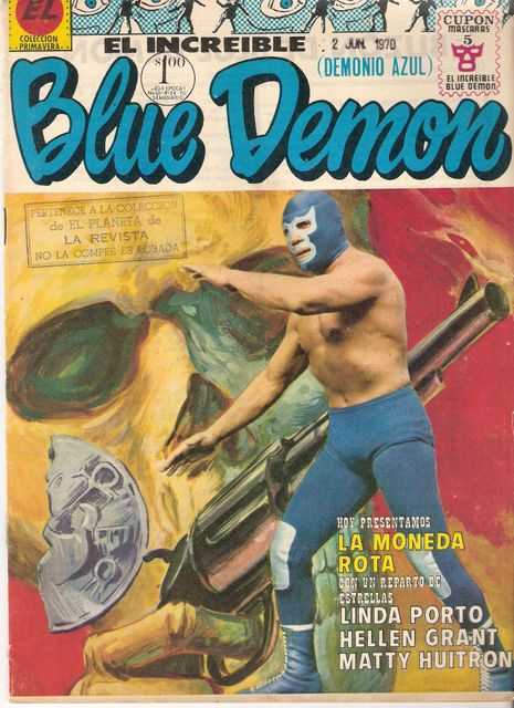 El Increible Blue Demon vol 101 Magazines & Newspapers PWcatalog