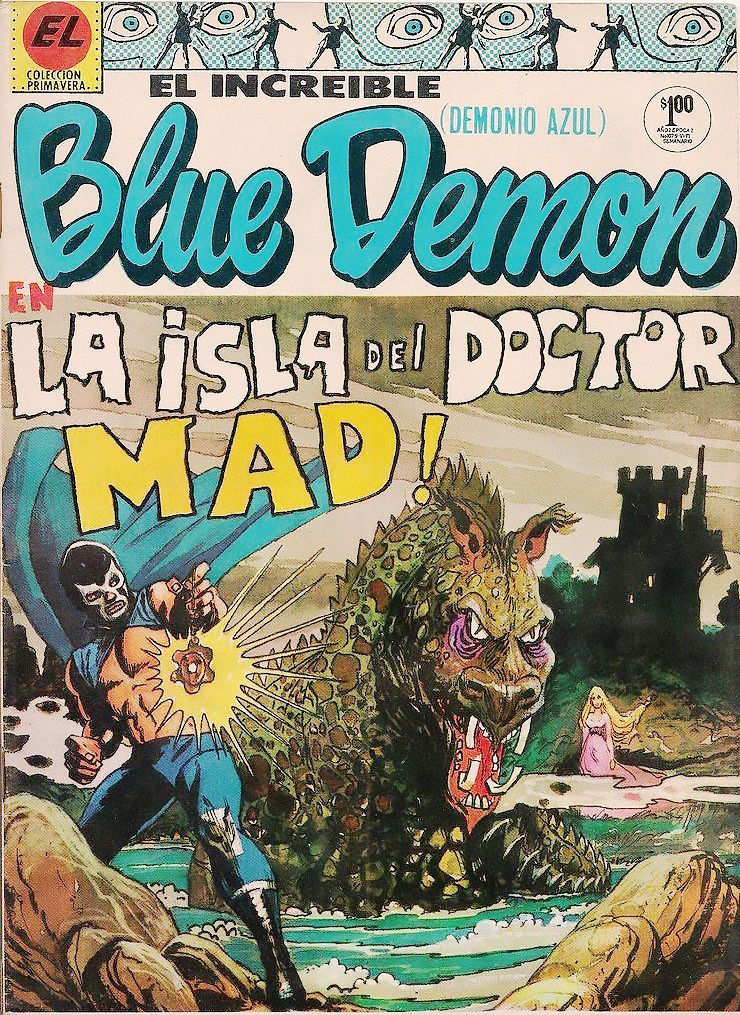 El Increible Blue Demon vol 107 Magazines & Newspapers PWcatalog