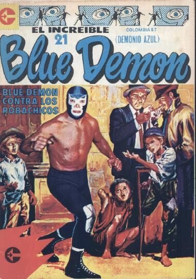 El Increible Blue Demon vol 21 Magazines & Newspapers PWcatalog