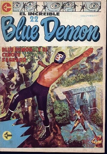 El Increible Blue Demon vol 22 Magazines & Newspapers PWcatalog