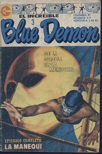 El Increible Blue Demon vol 3 Magazines & Newspapers PWcatalog